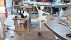 Mekanik ahşap oyuncaklar lisede canlandı