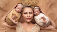 Seray Sever’den ikizleriyle ilk poz