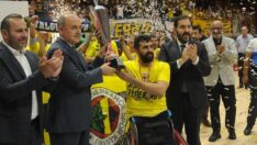 Tekerlekli Sandalye Basketbol Süper Ligi şampiyonu Fenerbahçe