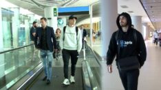 Trabzonspor’un yeni transferleri Larsen ve Doğucan, İstanbul’a geldi