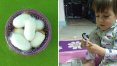 4 yaşında ama pek çok kişiye örnek oldu