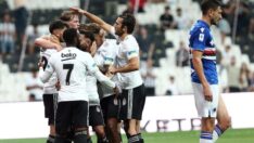 Beşiktaş sezon açılışında Sampdoria ile beraber kaldı