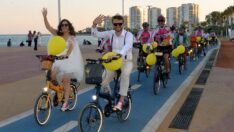 Bu gelin konvoyu çok başka