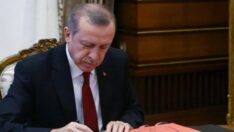 Cumhurbaşkanı Erdoğan, 4 üniversiteye yeni rektör atadı
