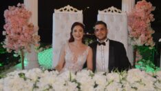 Milli voleybolcu Tuğba Şenoğlu, basketbol antrenörü Burhan İvegin ile dünyaevine girdi