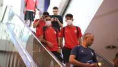 Sivasspor, Süper Kupa için İstanbul’a gitti