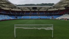 Trabzonspor’un stadyumu yeni sezona hazırlanıyor