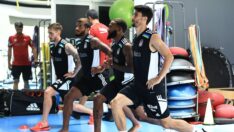 Beşiktaş günü çift idmanla tamamladı