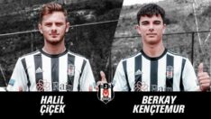 Beşiktaş, iki genç futbolcuyla profesyonel sözleşme imzaladı