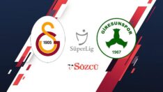 CANLI İZLE | Galatasaray Giresunspor maçı canlı yayın