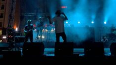 Ceza konserinde ortalık bir anda karıştı