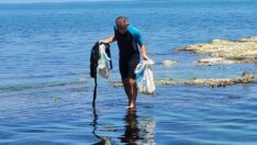 Dalgıcı ağlatan manzara