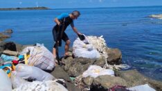 Dalgıcın fark ettiği atıklara soruşturma başlatıldı