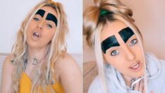 Dünyanın ‘en garip kaşlı kadını’ sosyal medyada gündem oldu