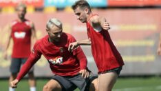Galatasaray, Ümraniyespor maçı hazırlıklarını sürdürdü