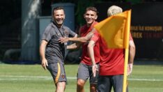 Galatasaray’da, Lucas Torreira ve Dries Mertens sahaya çıktı