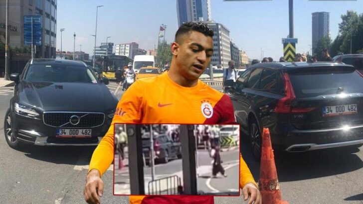 Galatasaray’dan ayrılan Mostafa Mohamed’in aracı kazaya karıştı