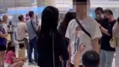 Havalimanında rezalet: Kocasını sevgilisiyle el ele yakaladı ortalık karıştı