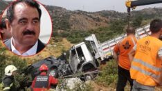 İbrahim Tatlıses trafik kazası geçirdi