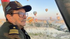 Kapadokya’nın ilk balon pilotu 35’nci yılını gökyüzünde kutladı