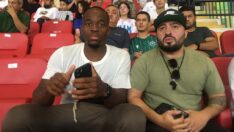 Konyaspor’un yeni transferi tribünde