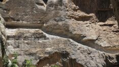 Koruma altındaki kanyonu merdiven için oydular