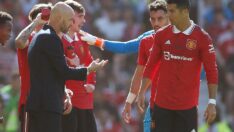 Ronaldo’nun tepki çeken hareketine Erik ten Haag çıkışı