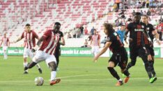 Sivasspor Gaziantep FK maçında galip yok
