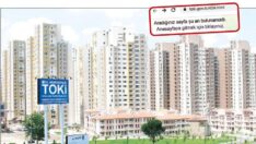 TOKİ o listeleri kaldırdı