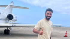 Trabzonspor’un yeni transferi Umut Bozok imza için geldi