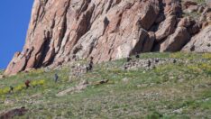 Van’da Urartulara ait kale kalıntısına ulaşıldı