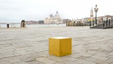 186 kiloluk altın küp dünyayı dolaşıyor