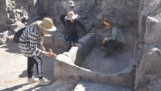 Ani’de12. yüzyılda suda doğum için taş küvet