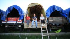 Asırlık panayıra gelenler “römork oteller”de konakladı