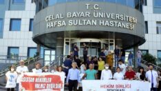 Asistan hekimlerden ‘Hakkımızı İstiyoruz’ eylemi