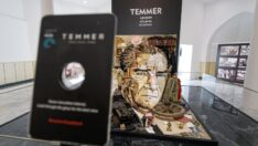 Atatürk Anamorfozu İzmir’de ziyaretçilerle buluştu