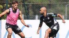 Beşiktaş’ta Tayfur ile Redmond ilk kez takımla çalıştı