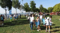 Caddebostan Sahili’nde 281 kilogram atık geri dönüşüme kazandırıldı