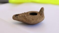 Diyarbakır’da 1500 yıllık kandil bulundu