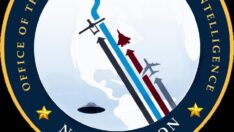 Hükümete ait web sitesinden yayınlanan UFO’lu görsel infial yarattı