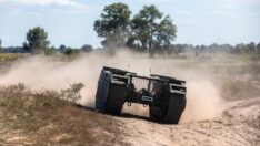 İnsansız kara aracı THeMIS’i Ukrayna ordusu kullanmaya başladı