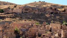 Kayseri’de baraj suları çekilince tarihi yapılar ortaya çıktı