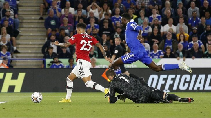Manchester United Leicester City deplasmanında tek golle kazandı