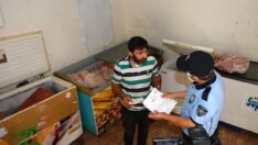 Sağlıksız koşullarda depolanan 1,5 ton beyaz et imha edildi