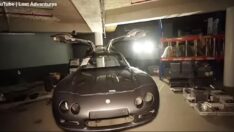 Sığınakta keşfedilen lüks araç koleksiyonunun değeri 21 milyon TL çıktı