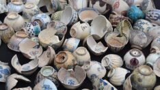 Smyrna Agorası’nda Osmanlı fincanları bulundu