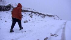 Trabzon ve Rize’nin yaylaları beyaza büründü