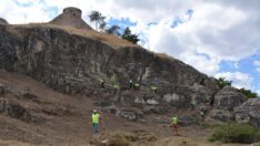 Veni, Vidi, Vici’yle meşhur 4 bin yıllık Zile Kalesi’nde kazı başladı