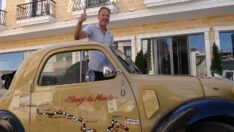 Yazarın 68 yıl önceki seyahatini onun aracıyla tekrarlıyor