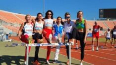 64 yaşındaki Kamuran öğretmen madalya ile Türkiye’ye döndü